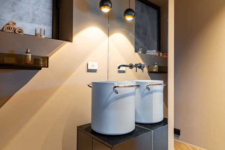 Bathroom at Villa Belvedere