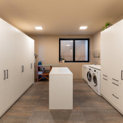 Laundry area at Villa Belvedere, Padenghe sul Garda