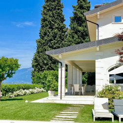 Exterior view of Villa Preone, luxury villa near Salò, Lake Garda
