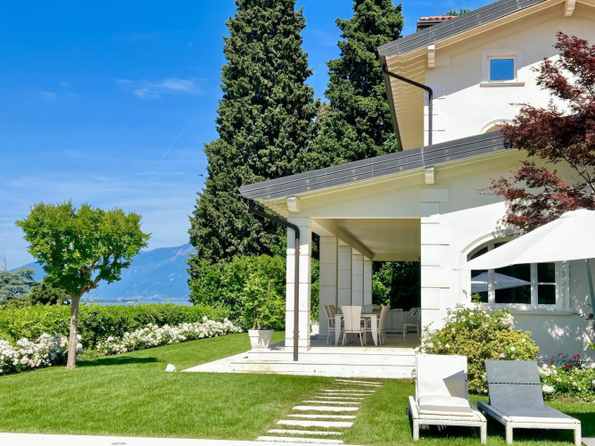 Exterior view of Villa Preone, luxury villa near Salò, Lake Garda