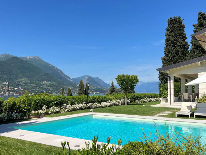 Exterior view of Villa Preone, luxury villa near Salò, Lake Garda