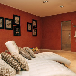 Wellness spa facilities at Villa Preone, Salò, Lake Garda