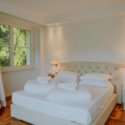 Cozy guest bedroom at Villa Preone, Salò, Lake Garda